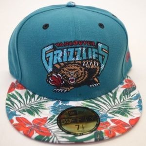 Men's New Era Vancouver Grizzlies 59Fifty Sz7 1/2